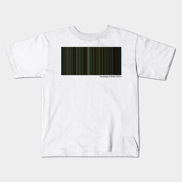 The Shape of Water (2017) - Every Frame of the Movie Kids T-Shirt by ColorofCinema